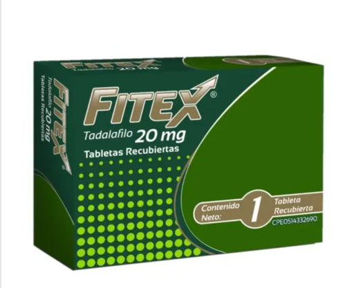 [7591821904293] FITEX (TADALAFIL) 20MG X 1 TABLETA (FARMA)