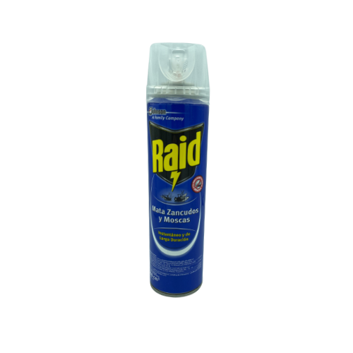 [7591005677739] INSECTICIDA ZANCUDOS Y MOSCAS AEROSOL 360ML 360ML (RAID)