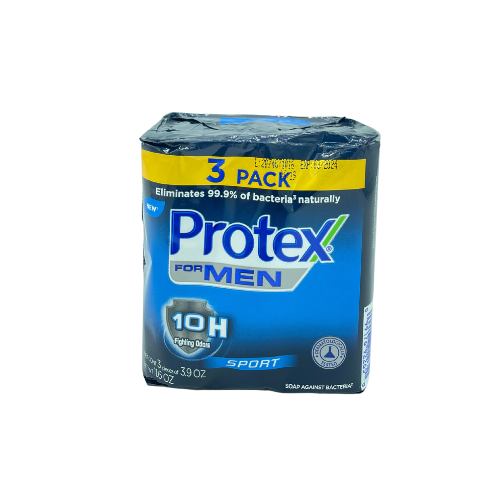 [099176922650] JABON DE BARRA FOR MEN SPORT DE 3 UNIDADES 110GR (PROTEX)
