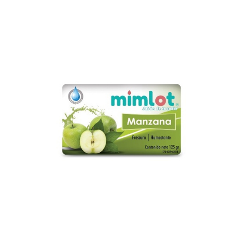 [1180201379415] JABON DE BARRA MANZANA 125GR (MIMLOT)