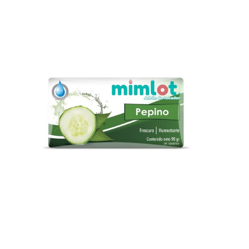 [1180201949427] JABON DE BARRA PEPINO 90GR (MIMLOT)