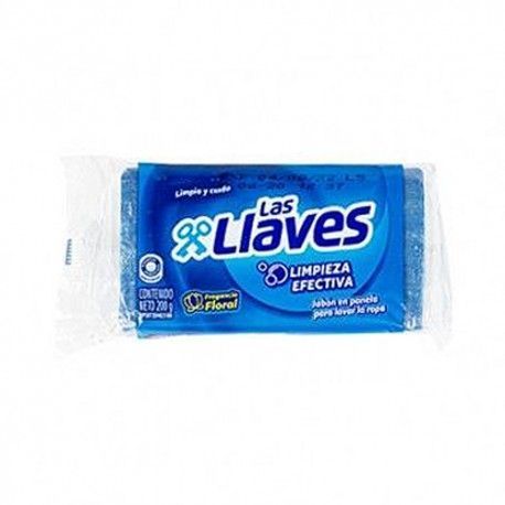 [75971670] JABON DE LAVAR ROPA TRADICIONAL FLORAL 200GR (LAS LLAVES)