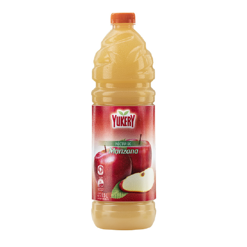 [7591031101970] JUGO YUKERY NECTAR DE MANZANA 1.5LTS 