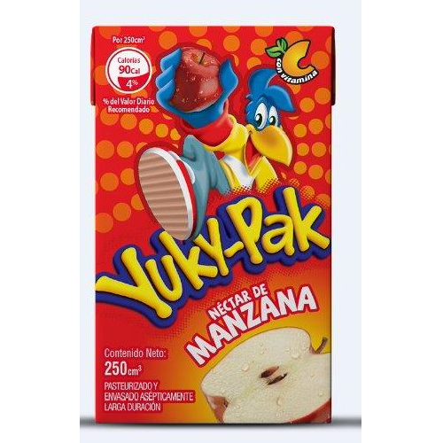 [7591031002673] JUGO YUKY-PAK DE MANZANA  