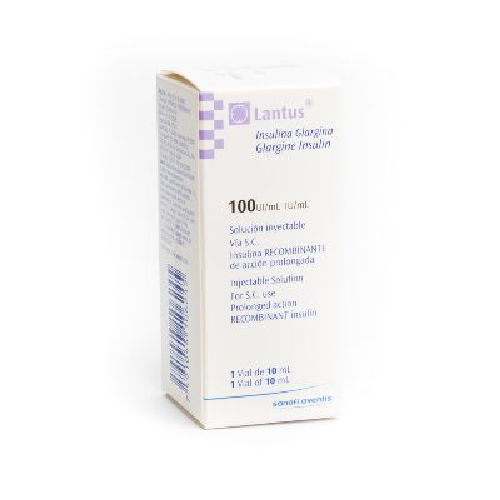 [7591044106245] LANTUS (INSULINA GLARGINA) 100U-ML X VIAL DE 10ML (CR CCM)