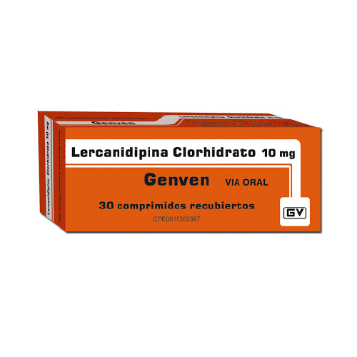 [7591585272652] LERCANIDIPINA  10MG X 30 COMPRIMIDOS (GENVEN)