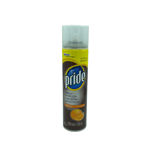 [7591005005112] LIMPIADOR SPRAY NARANJA AEROSOL 360ML (PRIDE)