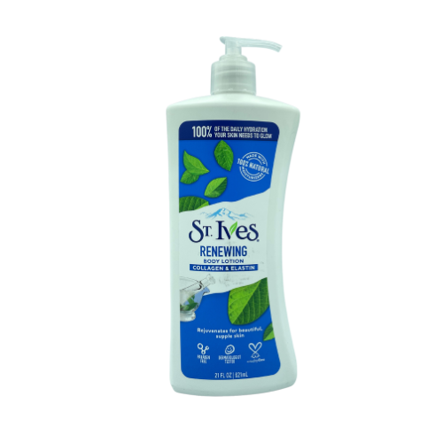 [77043608029] LOCION CORPORAL COLAGENO Y ELASTINA  621ML (ST IVES)