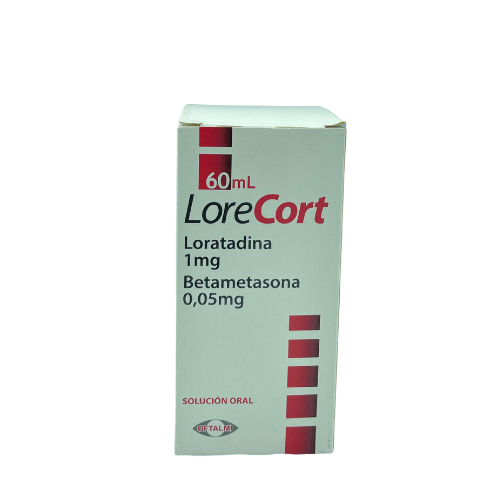 [7591196004475] LORECORT (LORATADINA - BETAMETASONA) 1MG-0.05MG X 60ML (OFTALMI)