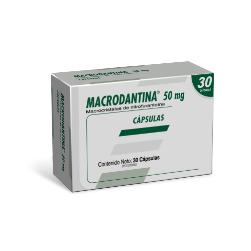 [7591821901858] MACRODANTINA (NITROFURANTOINA) 50MG X 30 CAPSULAS (FARMA)