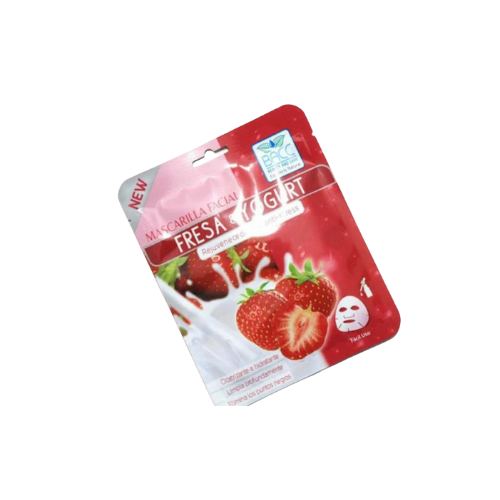 [7595335000670] MASCARILLA FACIAL FRESA & YOGURT (REJUVENECEDORA Y ANTI-STRESS) 40GR (BACC)