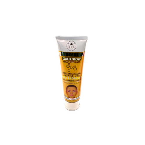 [7595335001240] MASCARILLA FACIAL METALICA LAVABLE ORO RADIANTE 100ML (BACC)