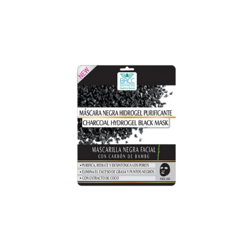 [7595335000977] MASCARILLA FACIAL NEGRA HIDROGEL PURIFICANTE 40GR (BACC)