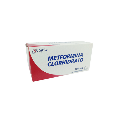 [7590027001089] METFORMINA CLORHIDRATO  1000MG X 30 COMPRIMIDOS (SPEFAR)