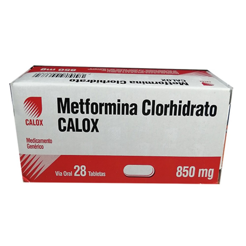 [7591519000269] METFORMINA CLORHIDRATO  850MG X 14 TABLETAS (CALOX)