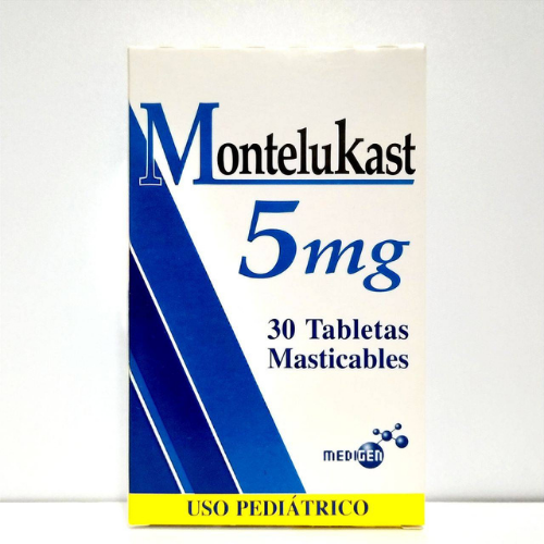 [7591196003454] MONTELUKAST PEDIATRICO  5MG X 30 TABLETAS MASTICABLES (OFTALMI)