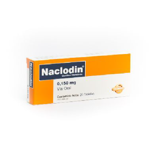 [7591020001441] NACLODIN (CLONIDINA) 0.150MG X 20 TABLETAS (VALMORCA)