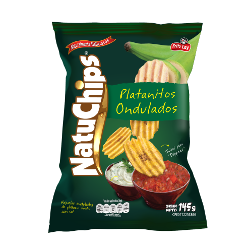 [7591206114262] NATUCHIPS PLATANITOS ONDULADOS 145GR 