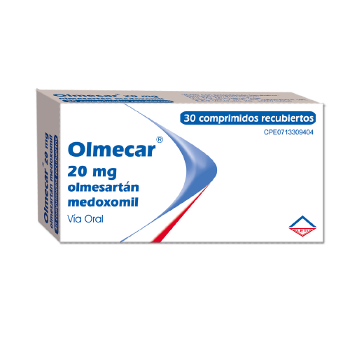 [7591585318794] OLMECAR (OLMESARTAN MEDOXOMIL) 20MG X 30 COMPRIMIDOS (LETI)