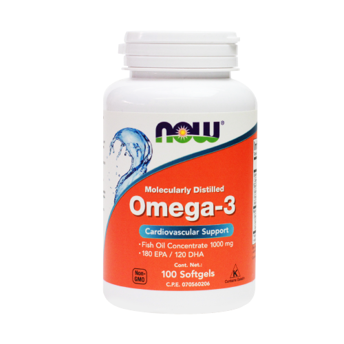 [733739100092] OMEGA 3 (ACEITE DE PESCADO) 1000MG X 100 CAPSIULAS (NOW)
