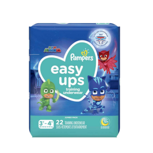[37000764632] PAÑALES EASY UPS BOY 14 KG A 18 KG 22 UNIDADES (PAMPERS)