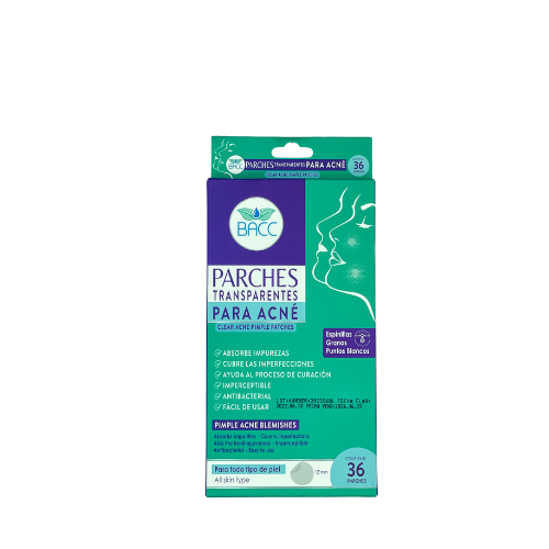 [7595335001332] PARCHE FACIAL ANTIACNE  36 UNIDADES (BACC)