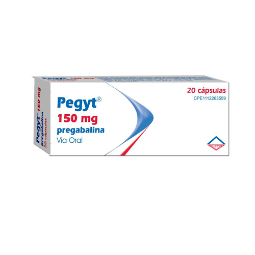 [7591585317025] PEGYT (PREGABALINA) 150MG X 20 CAPSULAS (LETI)
