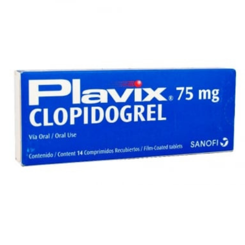 [3582910007647] PLAVIX (CLOPIDOGREL) 75MG X 14 COMPRIMIDOS (SANOFI)