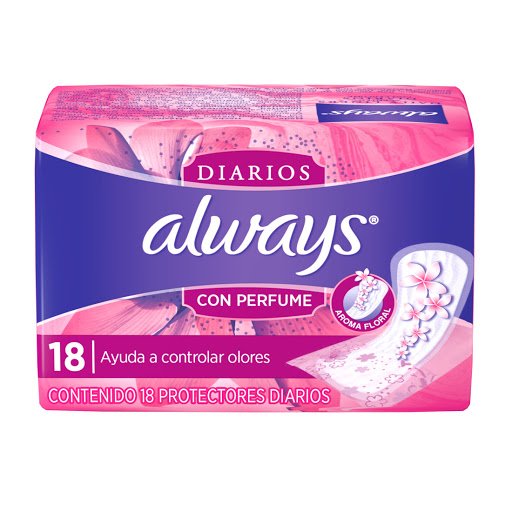 [7500435153911] PROTECTOR DIARIO SIN PERFUME 18 UNIDADES (ALWAYS)