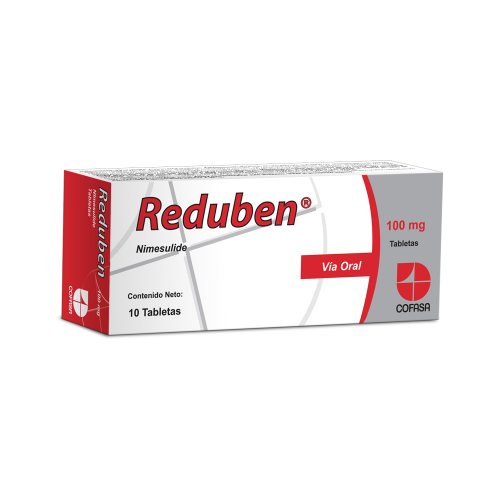 [7591818116067] REDUBEN (NIMESULIDE) 100MG X 10 TABLETAS (COFASA)