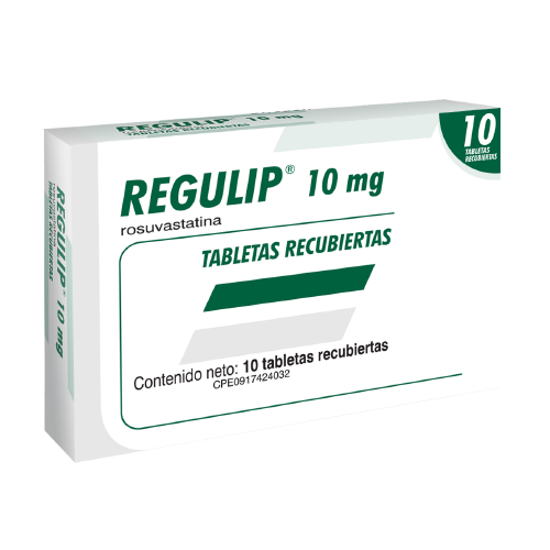 [7591821210271] REGULIP (ROSUVASTATINA) 10MG X 10 TABLETAS (FARMA)