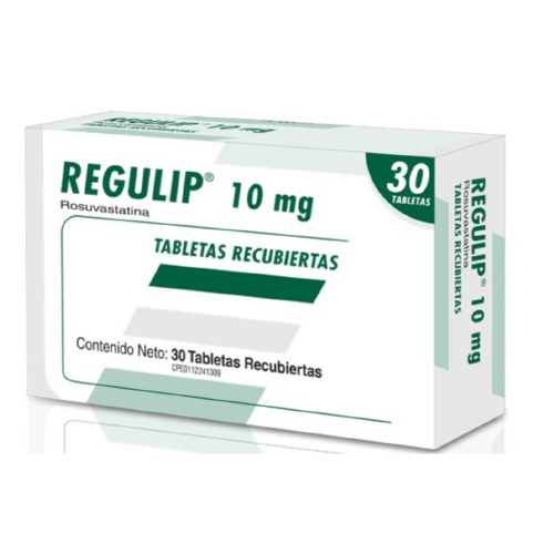 [7591821903739] REGULIP (ROSUVASTATINA) 10MG X 30 TABLETAS (FARMA)