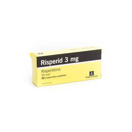 [7591619518572] RISPERID (RISPERIDONA) 3MG X 30 COMPRIMIDOS (MEGALABS)