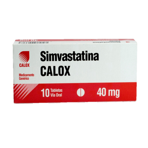[7591519003383] SIMVASTATINA  40MG X 10 TABLETAS (CALOX)