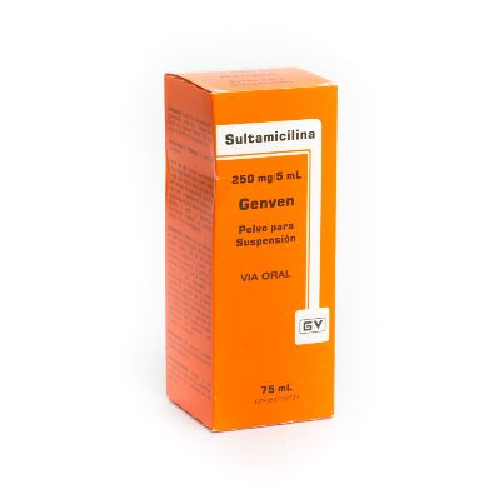 [7591585377944] SULTAMICILINA SUSPENSION  250MG/5ML X 75ML (GENVEN)