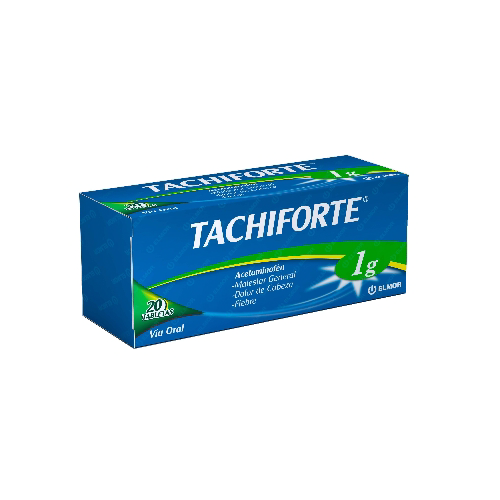 [7591062900948] TACHIFORTE (ACETAMINOFEN) 1GR X 20 TABLETAS (ELMOR)