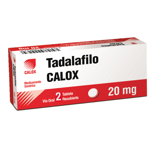 [7591519009453] TADALAFIL  20MG X 2 TABLETAS (CALOX)