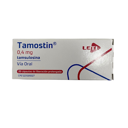[7591585219008] TAMOSTIN (TAMSULOSINA) 0.4MG X 20 CAPSULAS LP (LETI)