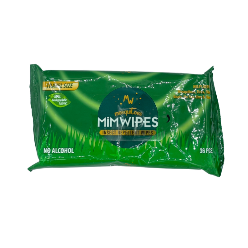 [677355834354] TOALLAS  HUMEDAS REPELENTES DE MOSQUITOS 36 UNIDADES (MIMWIPES)