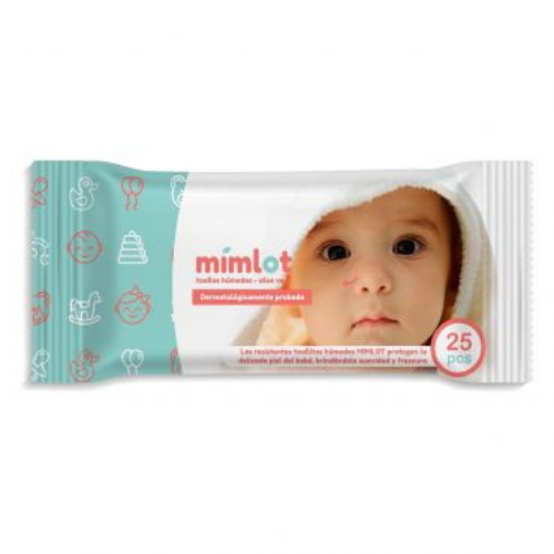 [8697420536244] TOALLAS HUMEDAS ALOE 25 UNIDADES (MIMLOT)