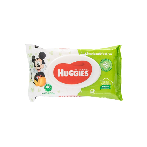 [7896018700628] TOALLAS HUMEDAS LIMPIEZA EFECTIVA 48 UNIDADES (HUGGIES)