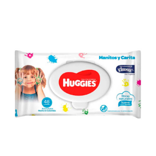 [7702425809772] TOALLAS HUMEDAS MANITAS Y CARA 48 UNIDADES (HUGGIES)
