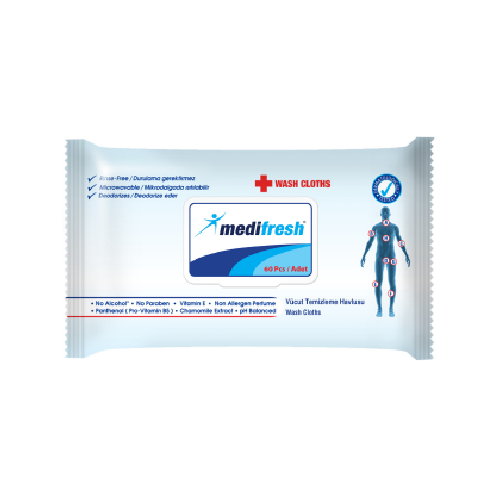 [8693744090011] TOALLAS HUMEDAS PARA ADULTOS 60 UNIDADES MEDIFRESH
