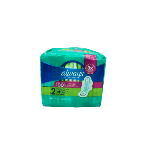[37000306573] TOALLAS SANITARIAS ULTRA DELGADAS CON ALAS  16 UNIDADES (ALWAYS)