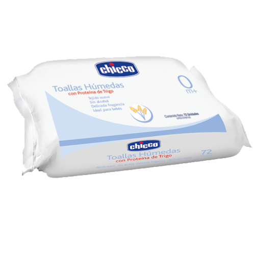 [728417501001] TOALLITAS HUMEDAS 72 UNIDADES (CHICCO)