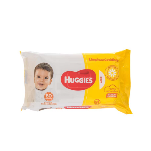 [7702425804821] TOALLITAS HUMEDAS 80 UNIDADES (HUGGIES)