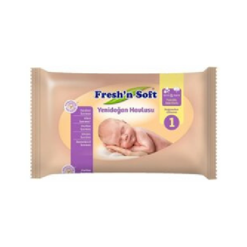 [8693744091308] TOALLITAS HUMEDAS CLASSIC NEWBORN 40 UNIDADES (FRESH N' SOFT)