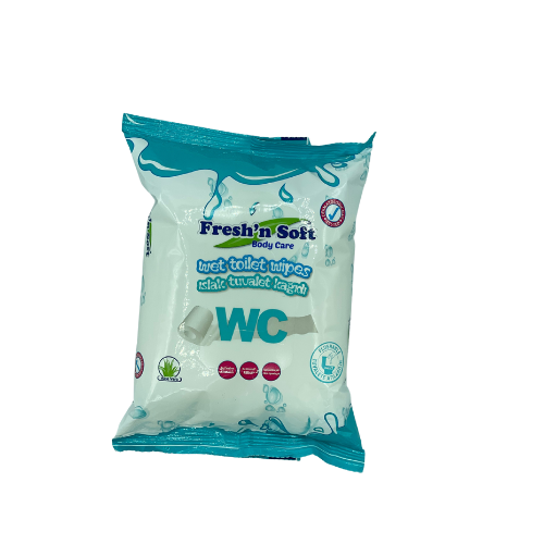 [8693744712432] TOALLITAS HUMEDAS DESECHABLES 60 UNIDADES (FRESH N' SOFT)