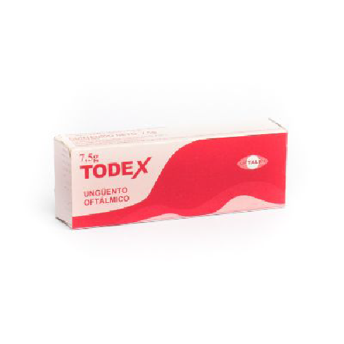 [7591196000897] TODEX UNGUETO OFTALMICO (TOBRAMICINA - DEXAMETASONA) 0.3%-0.1% X 7.5GR (OFTALMI)