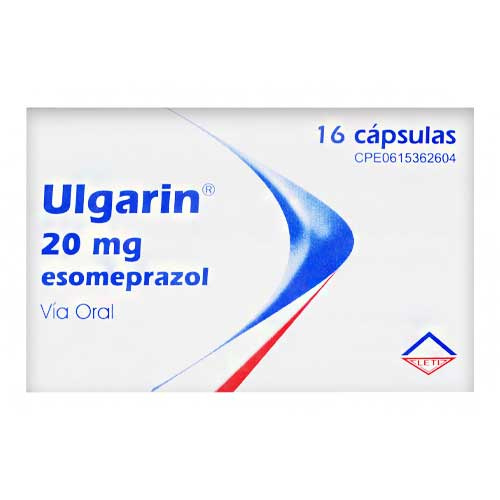 [7591585419606] ULGARIN (ESOMEPRAZOL) 20MG X 16 CAPSULAS (LETI)